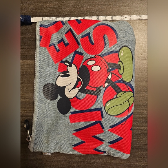 Disney Kipling 90 Years of Mickey Mouse Large Pouch Crossbody Purse NWOT - Picture 10 of 11